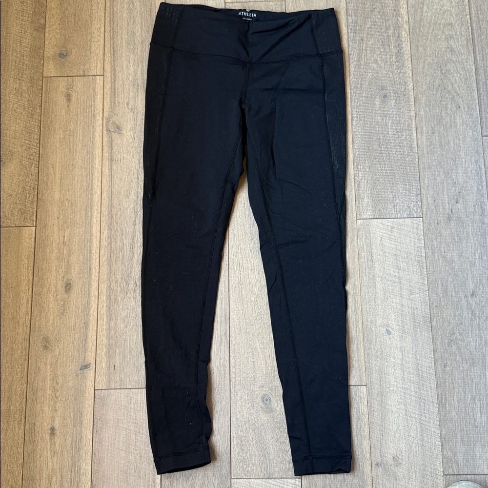 Athleta Revelation Sparkle Black Leggings - Picture 6 of 10
